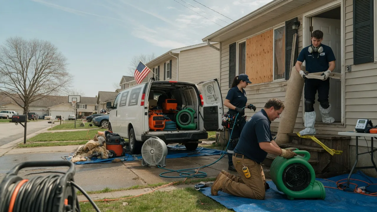 Water Damage Restoration in Gladstone, NM near me